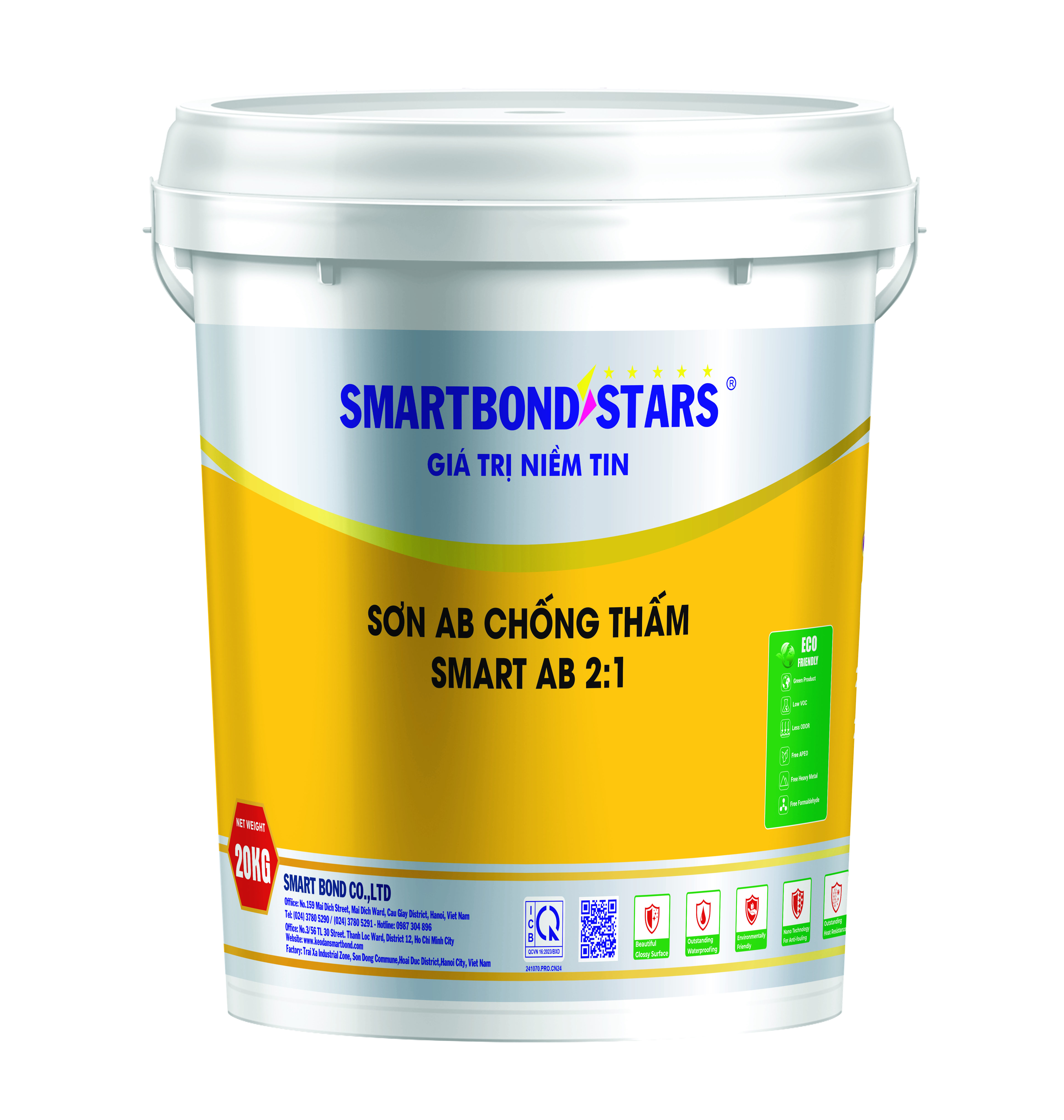 CHỐNG THẤM EPOXY SMART AB 2.1 CHỐNG THẤM EPOXY SMART AB 2.1